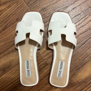 Steve Madden Hayden Sandal Size 5 White